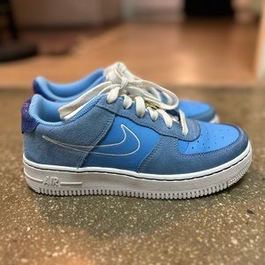 Nike Air Force Ones University Blue